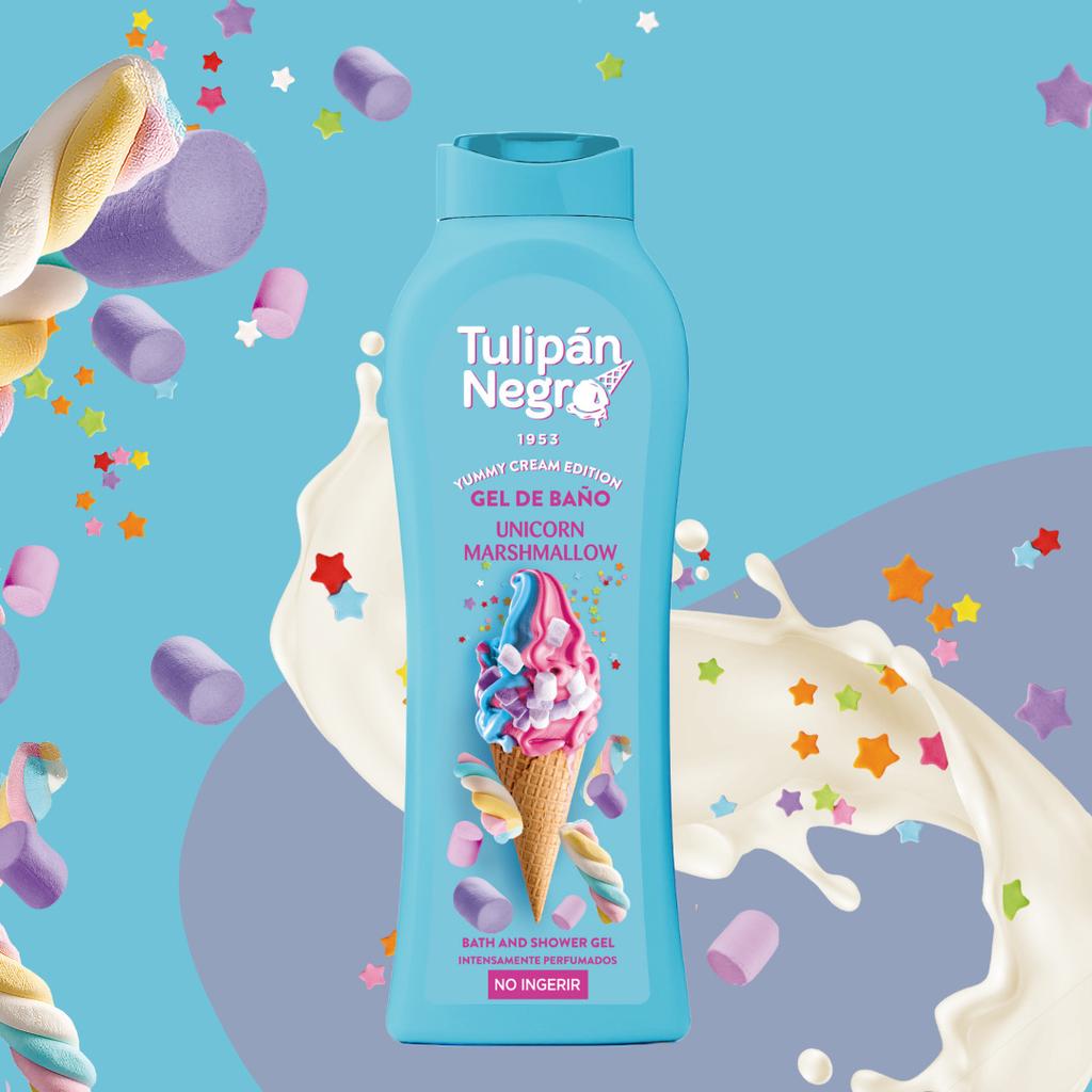 Żel pod prysznic marshmallow jednorożec 650ml tulipan negro