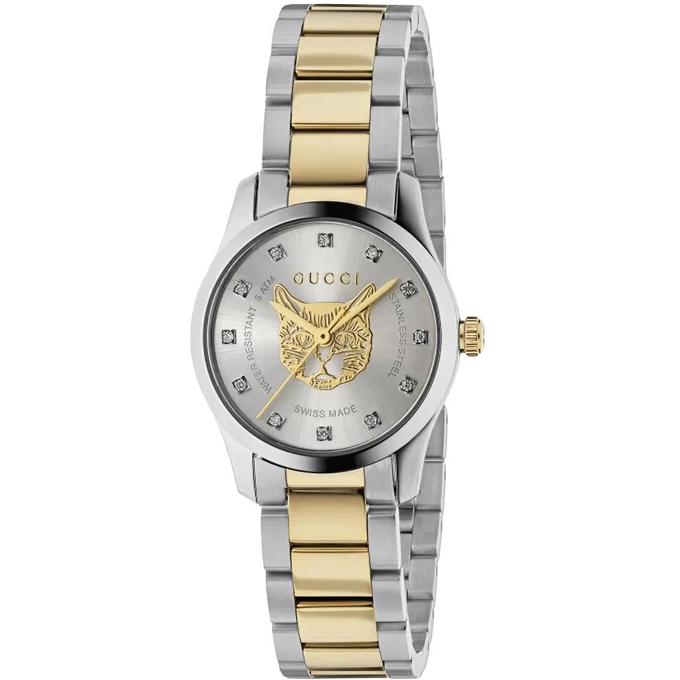 Gucci YA1265016 G-Timeless Two-Tone Ladies Watch