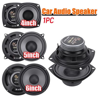 1PC 2-Way Car HiFi Coaxial Speaker 400/500/600w Vehicle Door Auto Audio Music Stereo Subwoofer Full Range Frequency Speakers