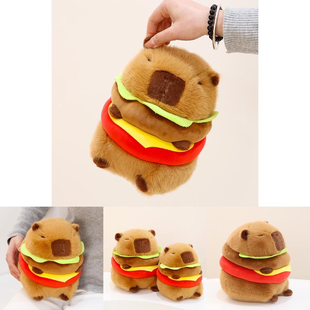 Capybara Plush Toy Stuffed Animal Pillow Soft Short Plush Gift For Girls