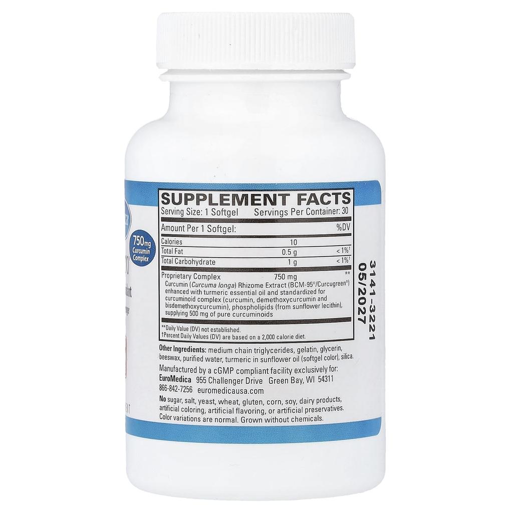 EuroMedica, CuraPro®, 30 Softgels