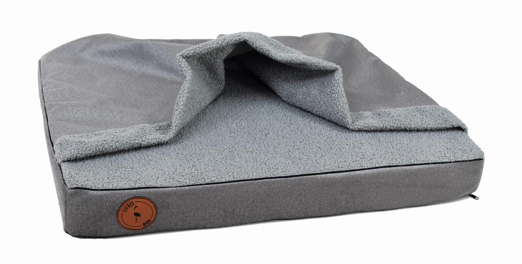Luna Orthopedic Gray - 70 X 60 X 8