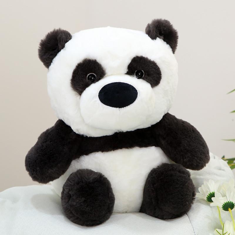Lion Plush Toy Husky Doll Wholesale Cross-border Doll Panda Pillow Creative Birthday Gift 30cm