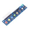 8 Independent Key Button Touch Button Module 3.3-5V with LED Indicator Keyboard Module Keypad Module for Arduino ARM