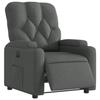 VidaXL Fauteuil Inclinable Électrique, Chaise de Relaxation avec Dossier et Repose-pied Réglables, Siège de Salon, Moderne, 3204687