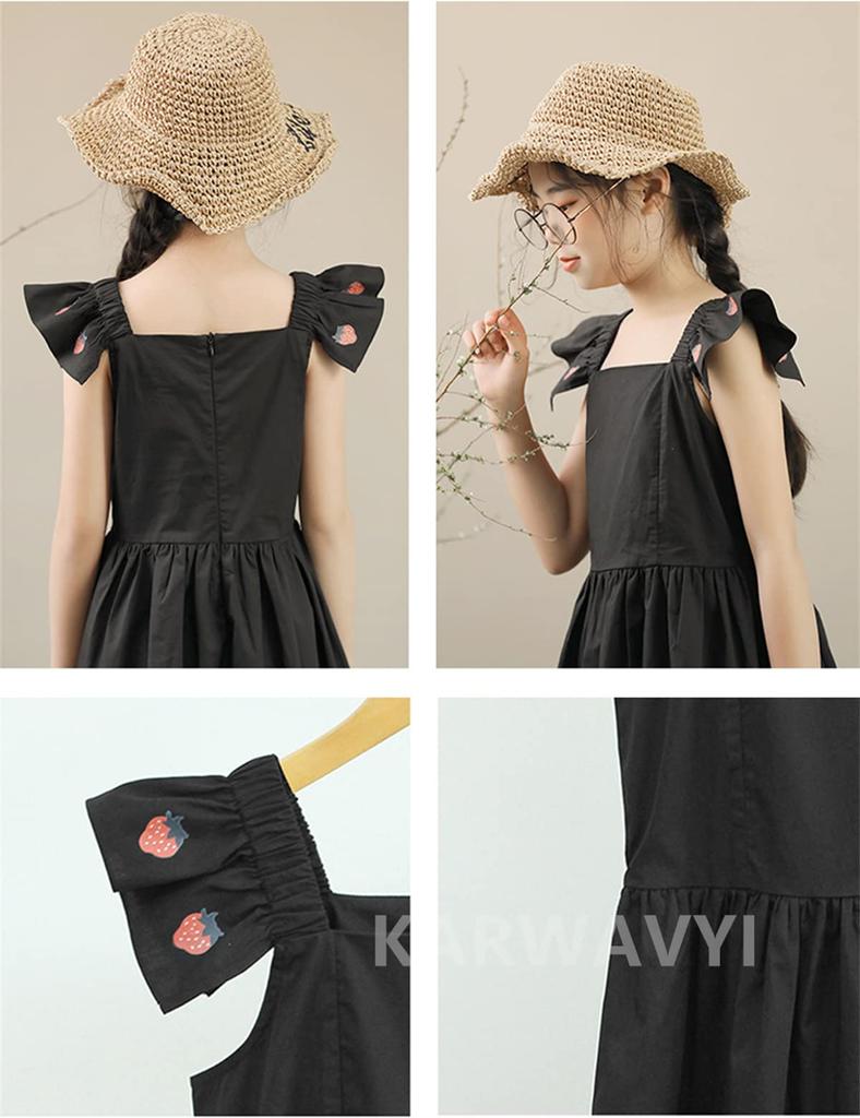 Karwavyi Junior Perfect for School Entrance and Kindergarten Entrance Summer Outfit for Girls Children's Dress, Kids' Dress, Dress, Ceremonies,