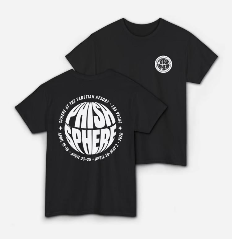 Phish Sphere 2026 T-Shirt S разноцветный