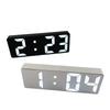 Alarm Clock Mirror Digital Clock Led Luminous Silent Desktop Bedside Ins Ornament Student Smart Electronic Clock