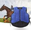 Kids Equestrian Vest Foam Padded   Horse Riding Protective Gr Body Protector Blue