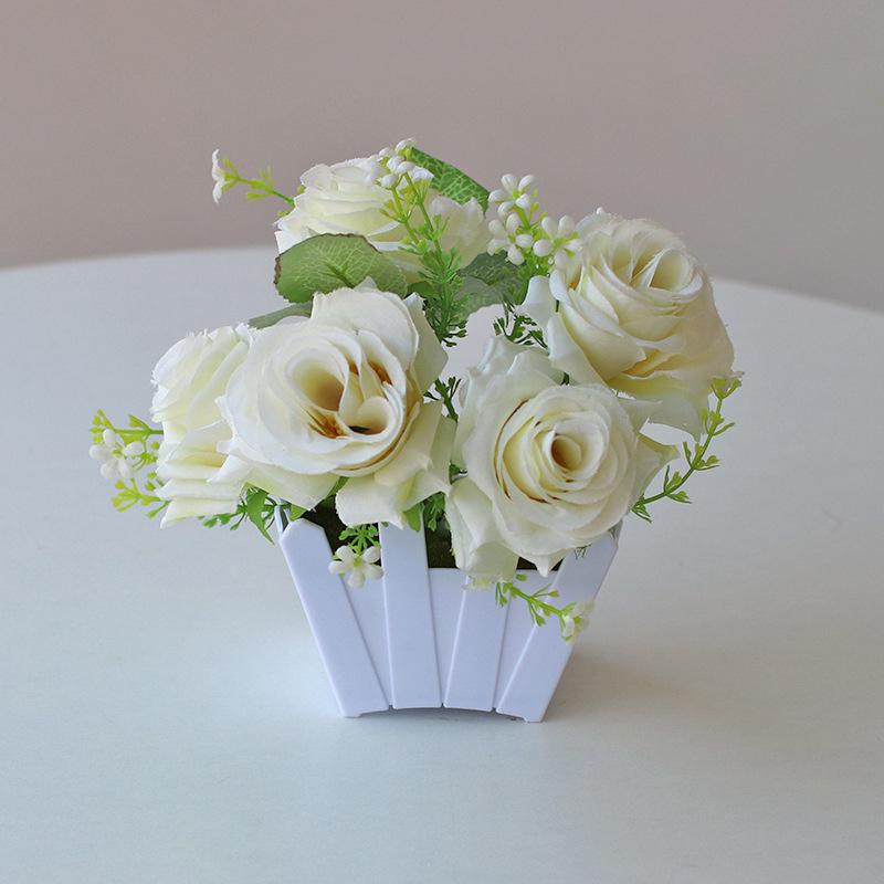 Eucalyptus Bonsai Artificial Green Plant for Home Decoration