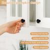 12Pcs Aluminum Alloy Pumpkin Shape Closet Knob for Wardrobe Dresser Single Hole Cabinet Door Knob With Screw for Bedroom Living