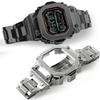 Für Casio G-Shock GX-56 GXW-56BB Mod Kit Edelstahl Gehäuse Uhr Armband GX56 Massivmetall Uhr Lünette Armband Ersatzarmband