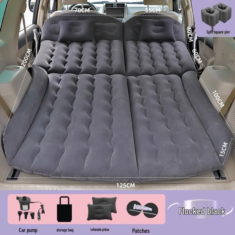 SUV Trunk Inflatable Mattress: 2-Meter Portable Folding Travel Bed