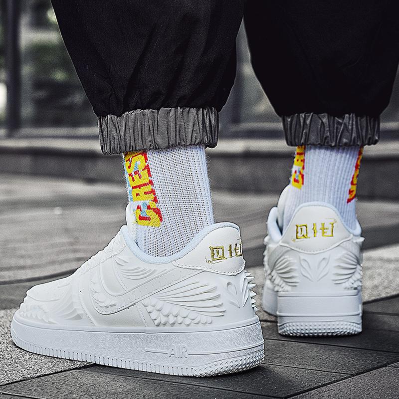 Výbušné odolné proti opotřebení protiskluzové plátěné boty pánské outdoorové sportovní volnočasové boty student střední školy osobnostní módní boty