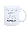 Shar Pei -Kubek Ze Zdjęciem I Napisem Geometryczny Pies Art-Dog