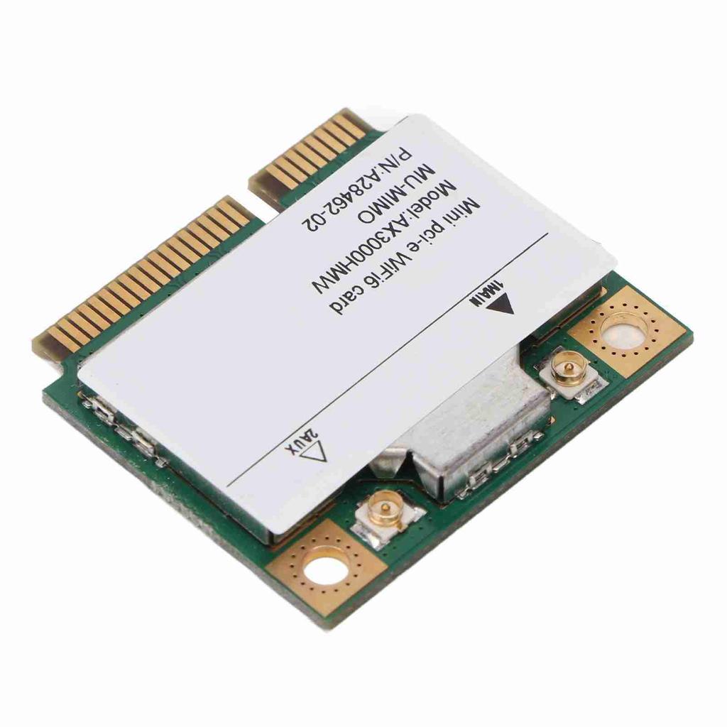 Mini PCIE Network Card Wifi6 3000Mbps High Speed Wireless Wifi Card 802.11ax Ac 2.4G 5Ghz Network Card Adapter