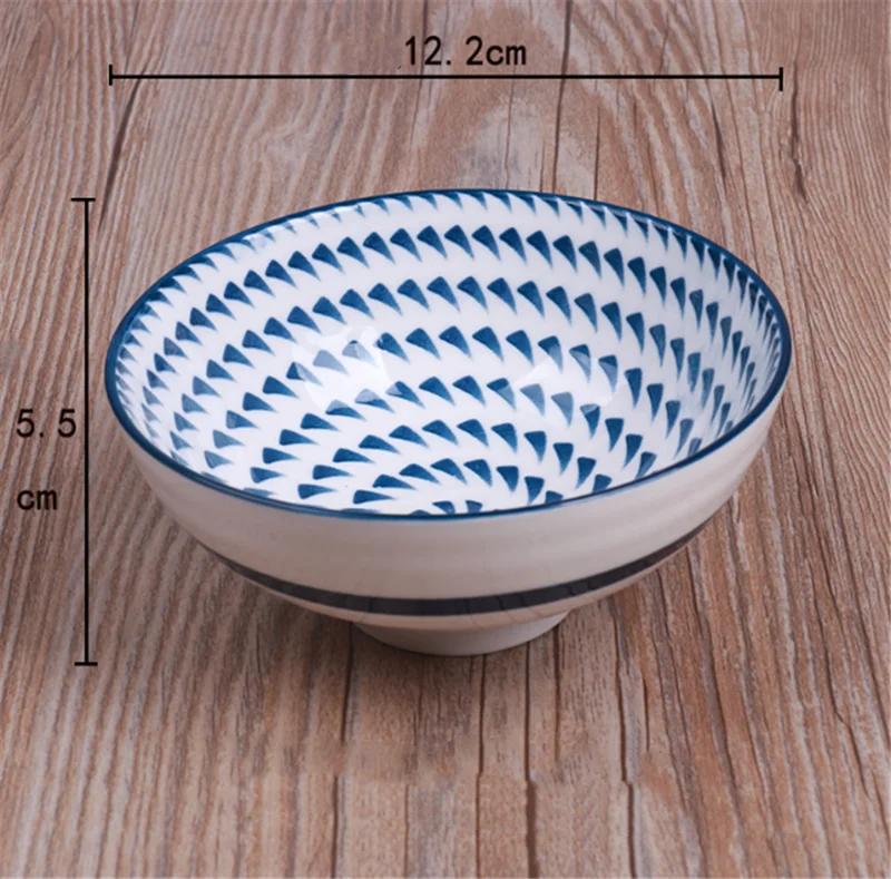 Japońska domowa ceramiczna miska na ryż miska na zupę z makaronem miska na deser Koreańska miska na lody kreatywna retro zastawa stołowa miski w kształcie kapelusza zero waste