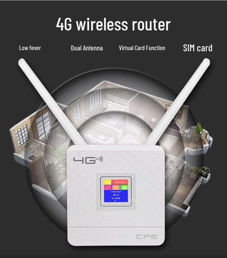 CPF903 4G LTE Wireless Router with SIM Slot for Home & Office