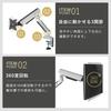 Comfortable Work X Iggy Comfortable Work Monitor Arm GA222 VESA 75mm X 75mm 100mm X 100mm (Iggy) / (white)