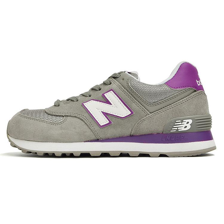 

New Balance Yacht Club 574 Grey Purple Women s 35