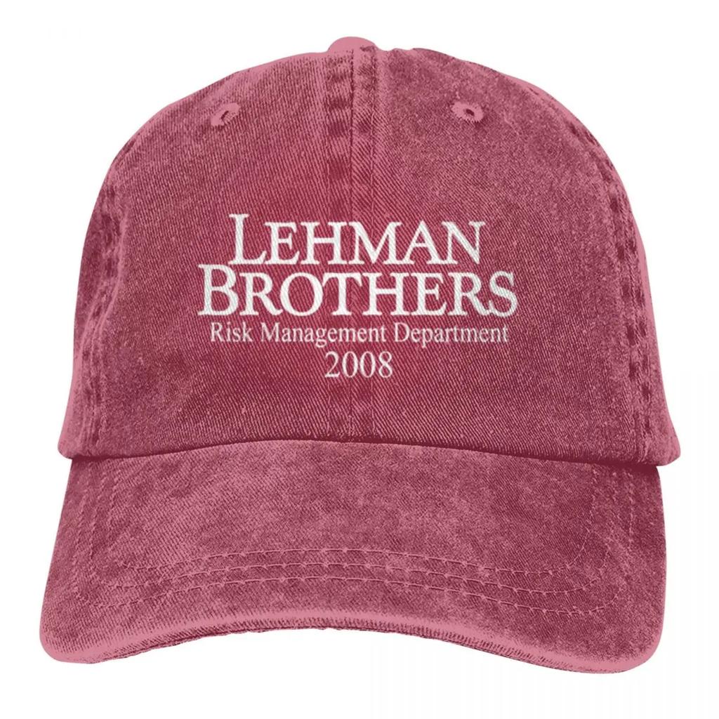 Oddělení řízení rizik Lehman Brothers 2008 Neformální dárek Kšiltovka