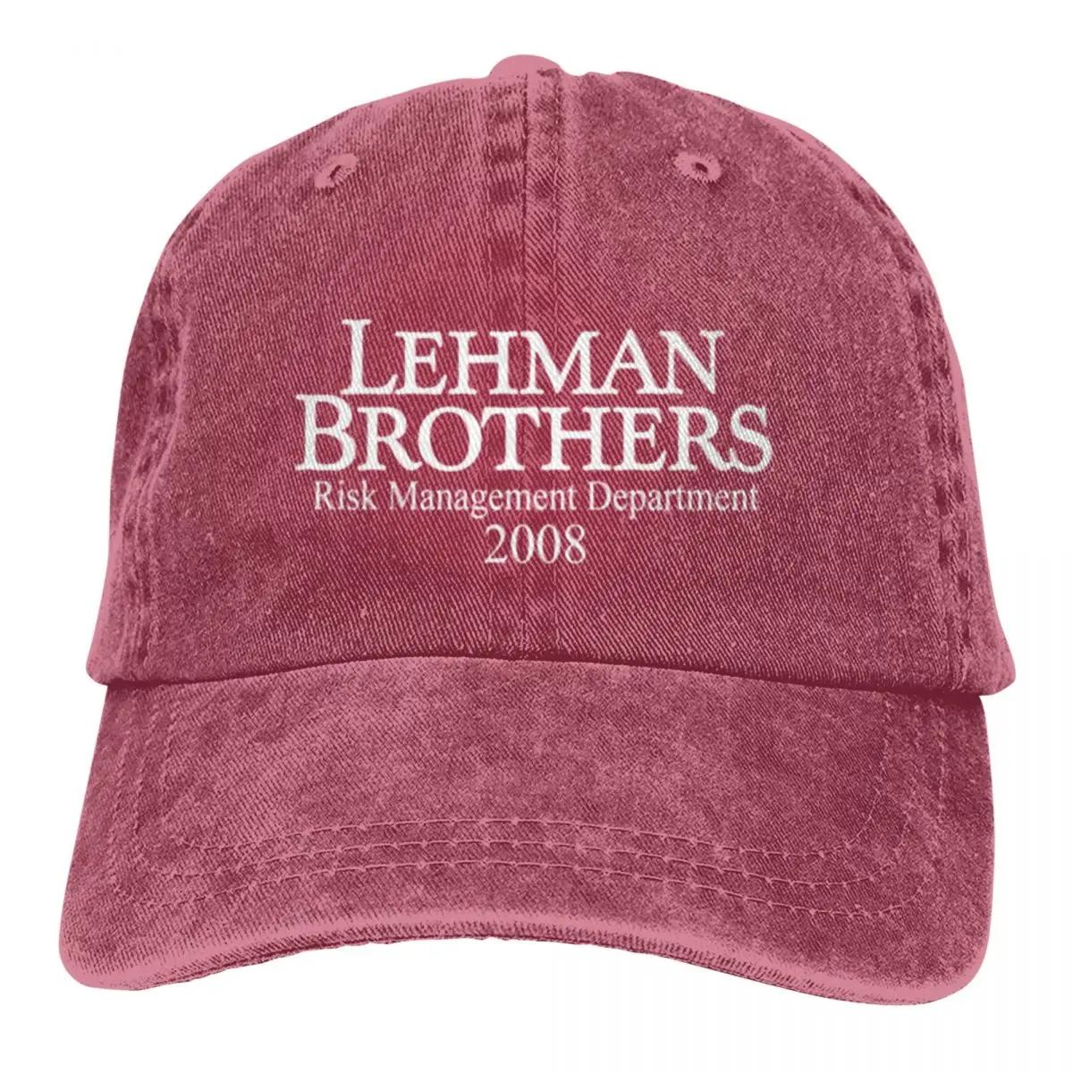 Департамент управления рисками Lehman Brothers 2008 г. Подарок в честь мероприятия Кепка One Size