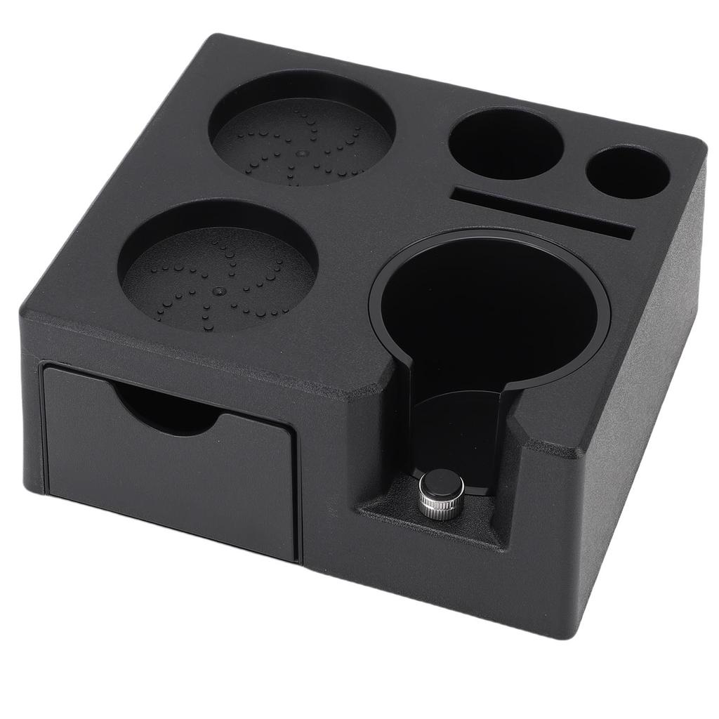 Kaffe Tamper Station ABS Kaffeorganisatör för Förvaring 49mm 51mm 53mm 58mm Distributör Portafilter