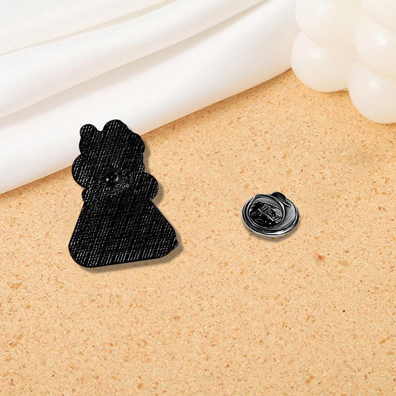 Cartoon Cute, Chemical Brooch, Chemical Symbol, Chemical Reagent Brooch Student Accessory Badge