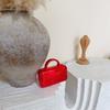 Fashion Trend Square Acrylic Bag Chain Bag Glossy Styling Hand Bag Crossbody Bag