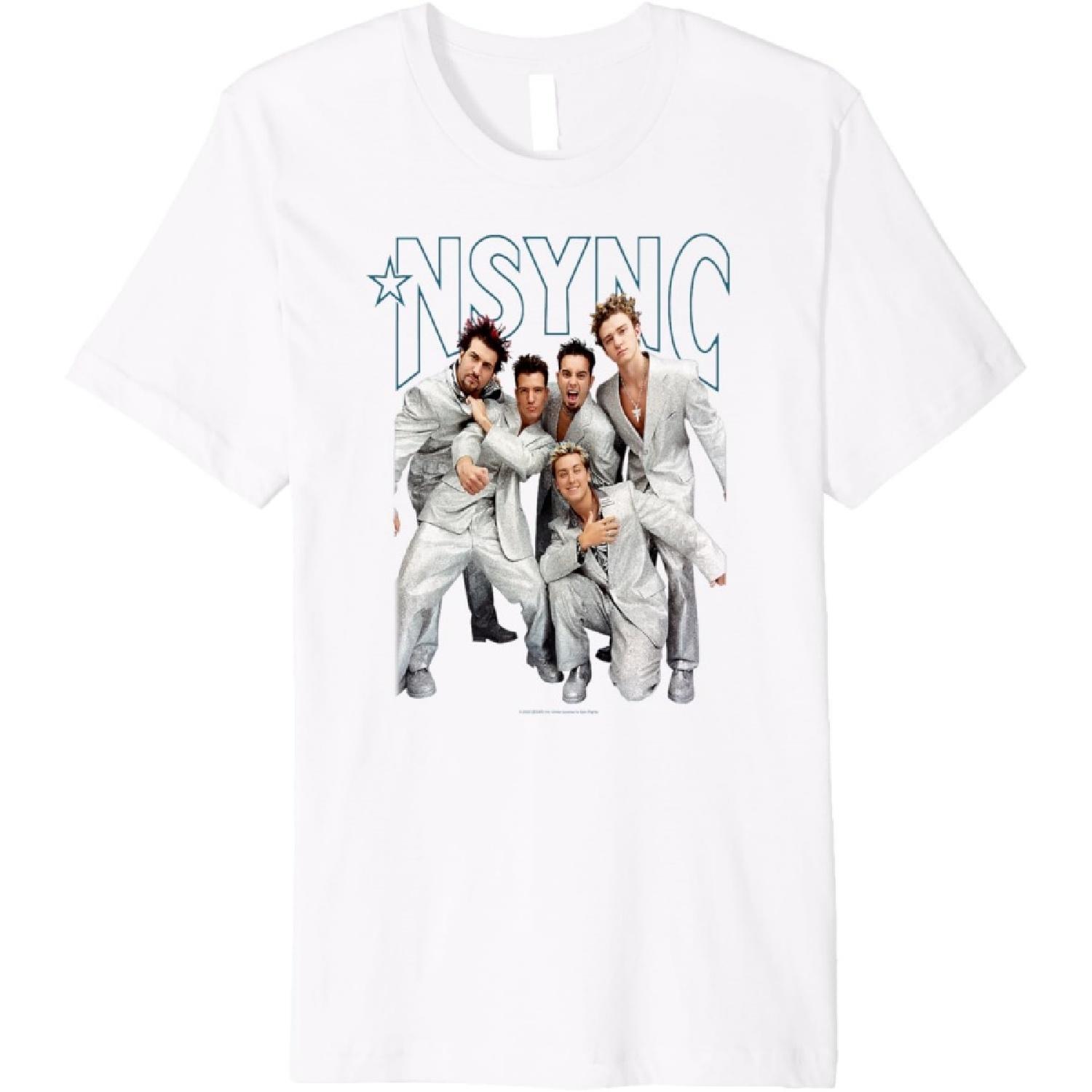 

NSYNC Official Thinking of You Premium T-Shirt XXXXXL білий