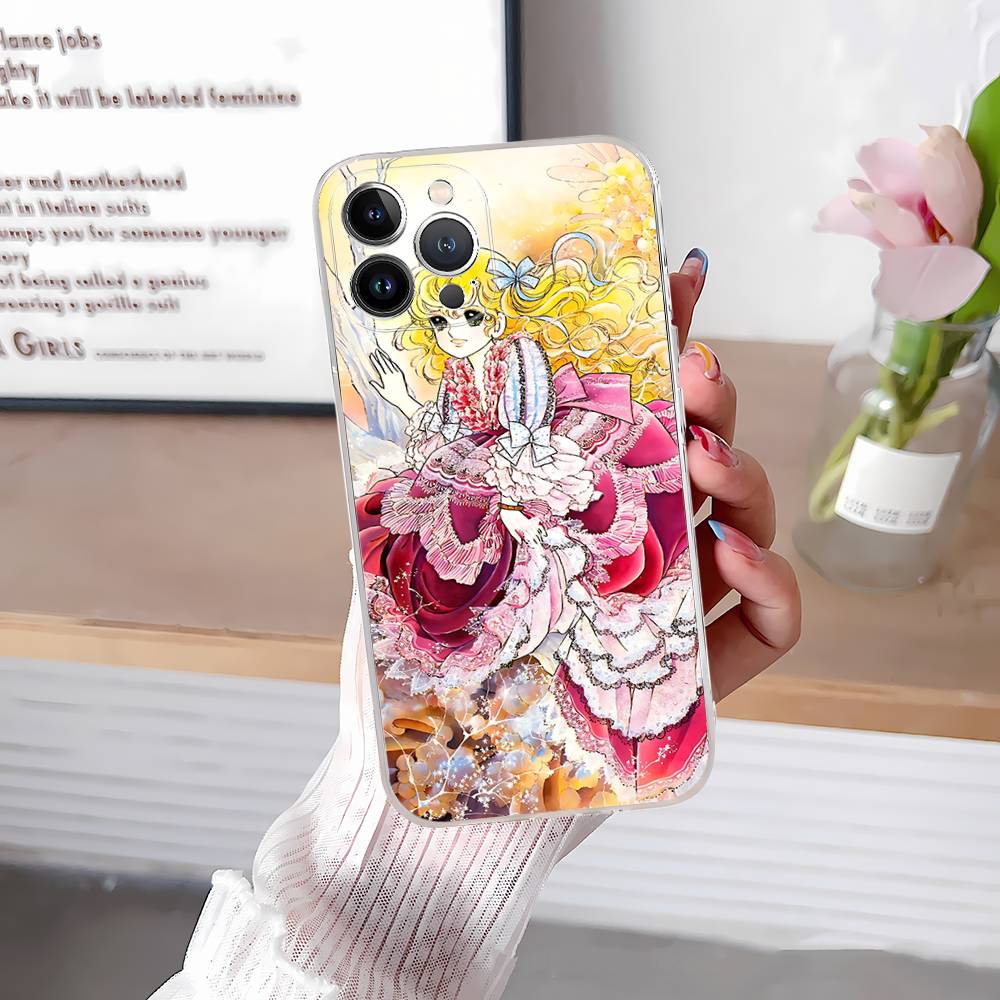 

Classic C-Candy C-Candy Anime Shockproof Silicone Clear Case For IPhone 17 16 15 14 13 12 11 Mini Pro Max Plus Cover iPhone 17pro max