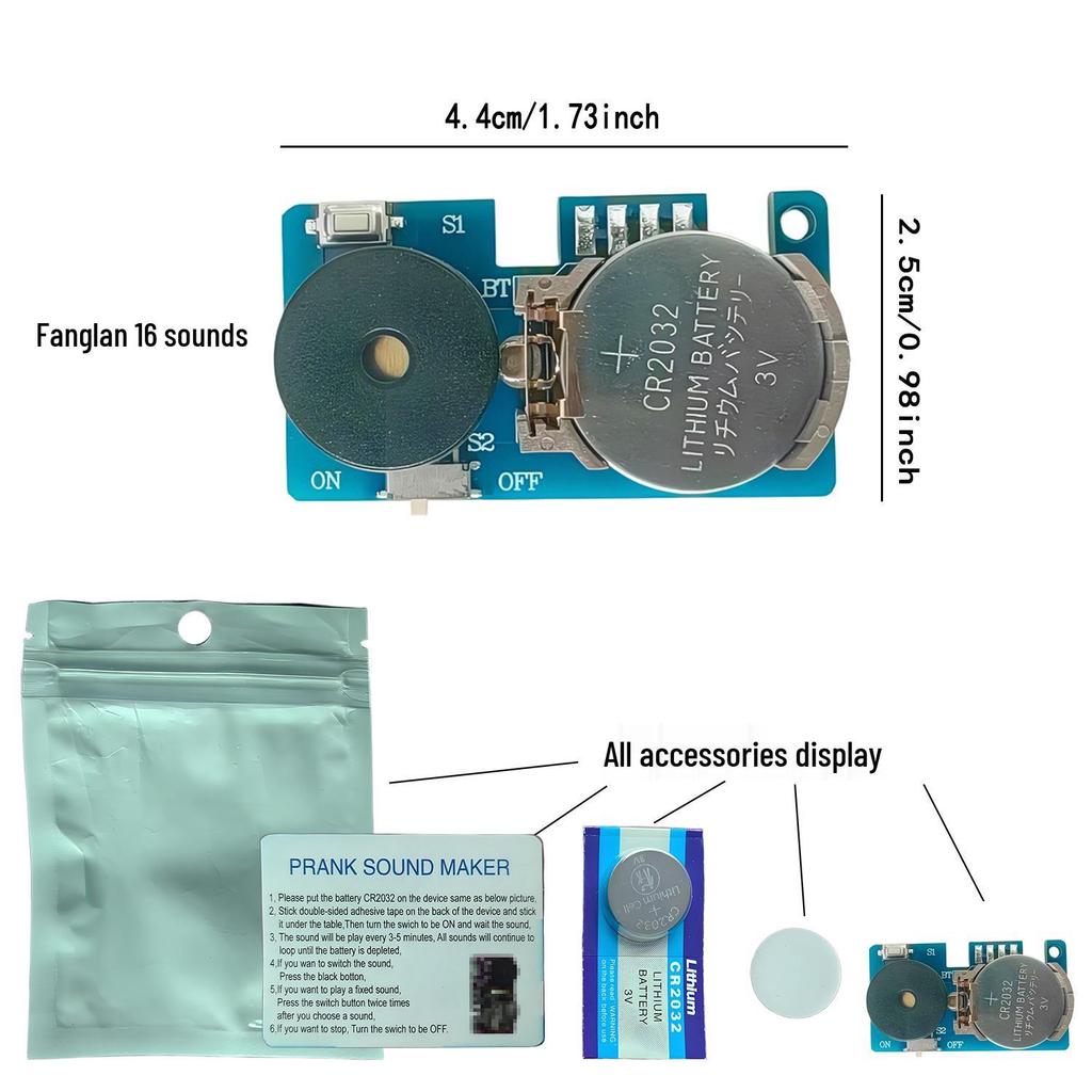 Cross-Border Exclusive Hidden Prank Noise Maker Stress Relief Toy