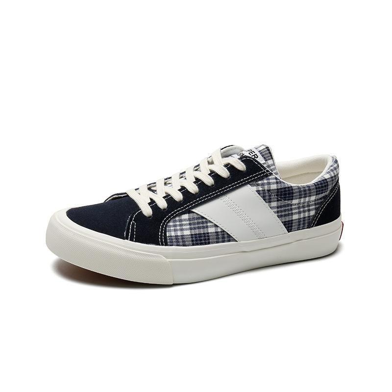 Autumn new breathable canvas shoes men's versatile sports skateboard shoes men's trend couple casual shoes