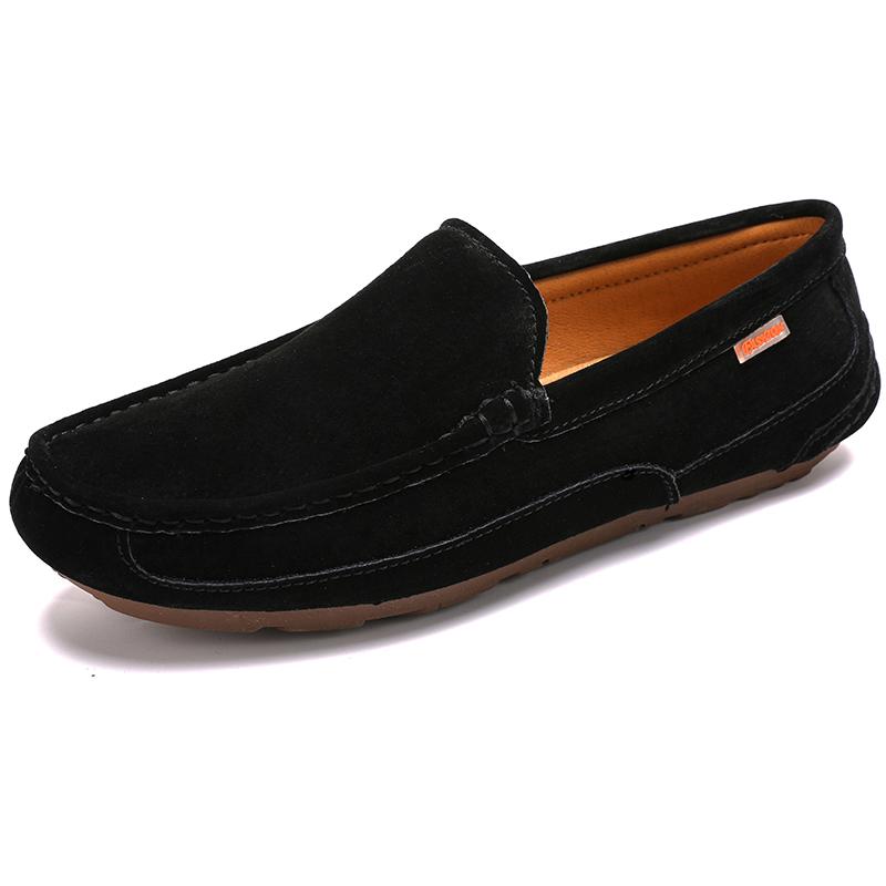 2026 Designer Penny Loafers Men Flats High Quality Soft Suede Leather Flat Shoes Male Casual Driving Shoes Slip On Moccasins