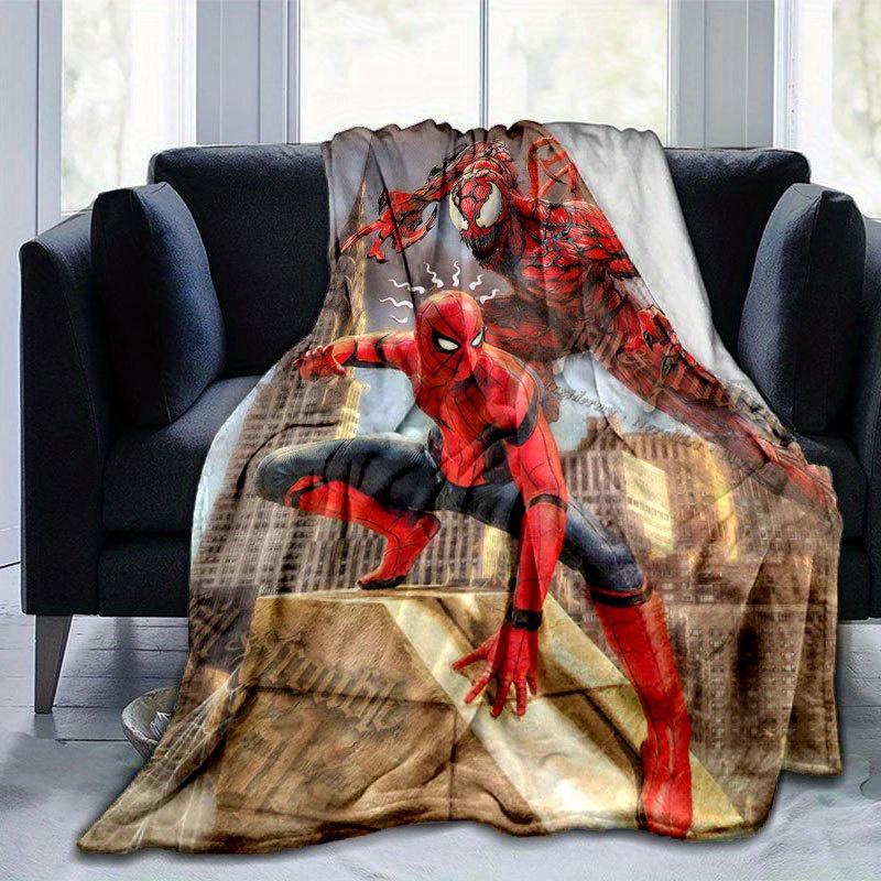 Spider-man Roztomilá Tištěná Deka Obdélníková Měkká Pohodlná Moderní Styl Polyester