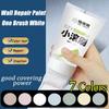 100g White Wall Repair Paste Roller DIY Patching Wall Latex Paint Drywall Repaint Brush Remove Stains Graffiti Home Accessories