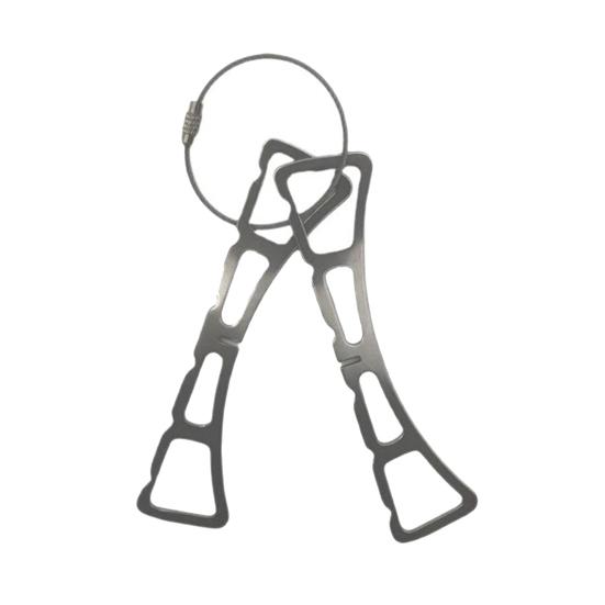 Folding Steam Rack Stainless Steel Portable Space-Steamer Stand Reversible Stable Support Heat Insulation Kitchen Accessories