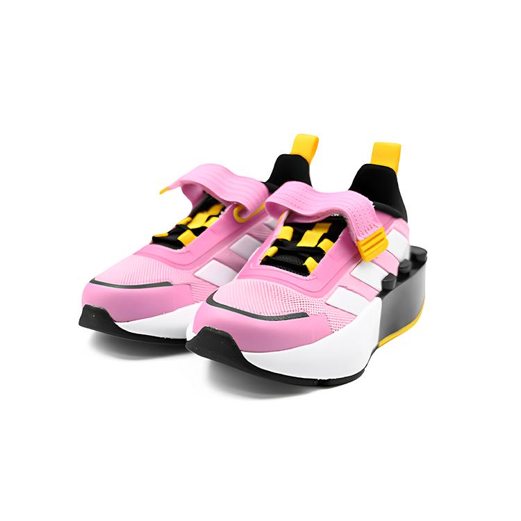 New adidas LEGO X Tech Runner EL Little Kid 'Bliss Orchid' HP5880