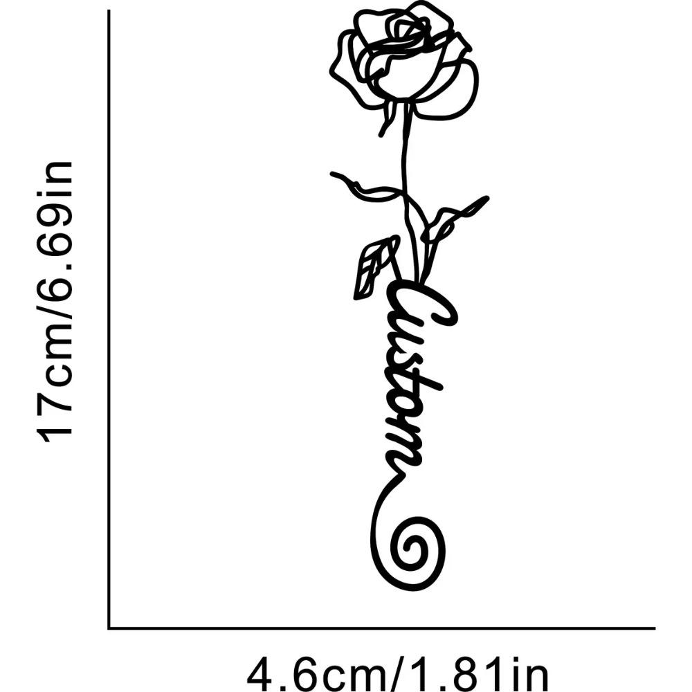 Metal Bookmark Vintage Rose Bookmark Gift for Readers Teacher Appreciation Unique Bookmark