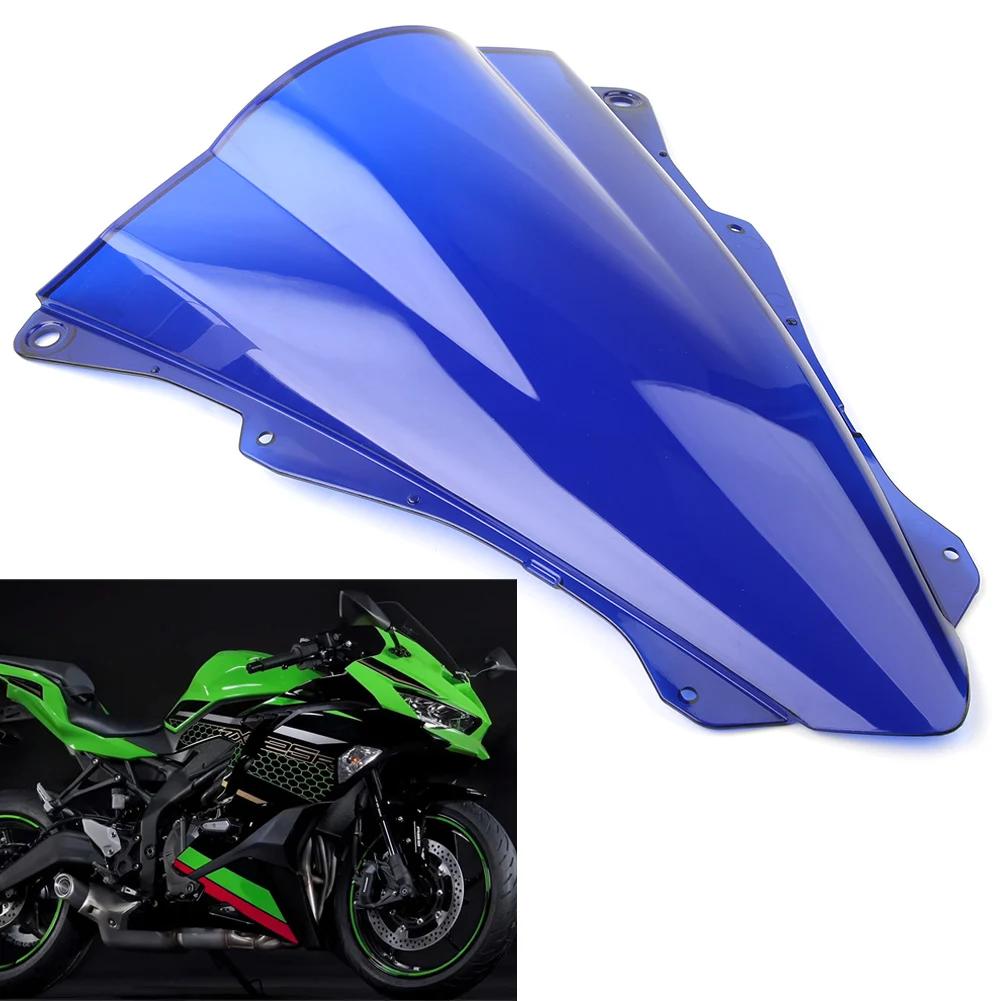 Motorcycle For Kawasaki Ninja ZX 25R  Windshield Windscreen Double Bubble ABS Wind Deflector