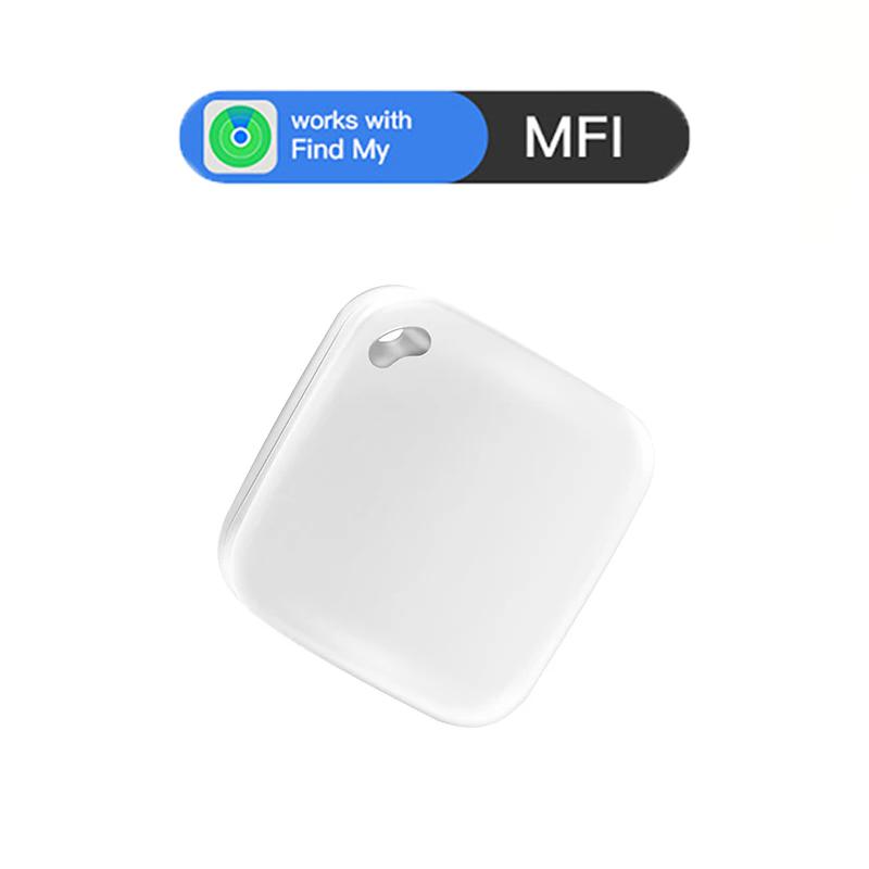 Rastreador GPS Bluetooth inteligente funciona com Apple Find My APP ITag Dispositivo de lembrete anti-perda Localizador com classificação MFI Chave de carro Localizador de animais de estimação e crianças