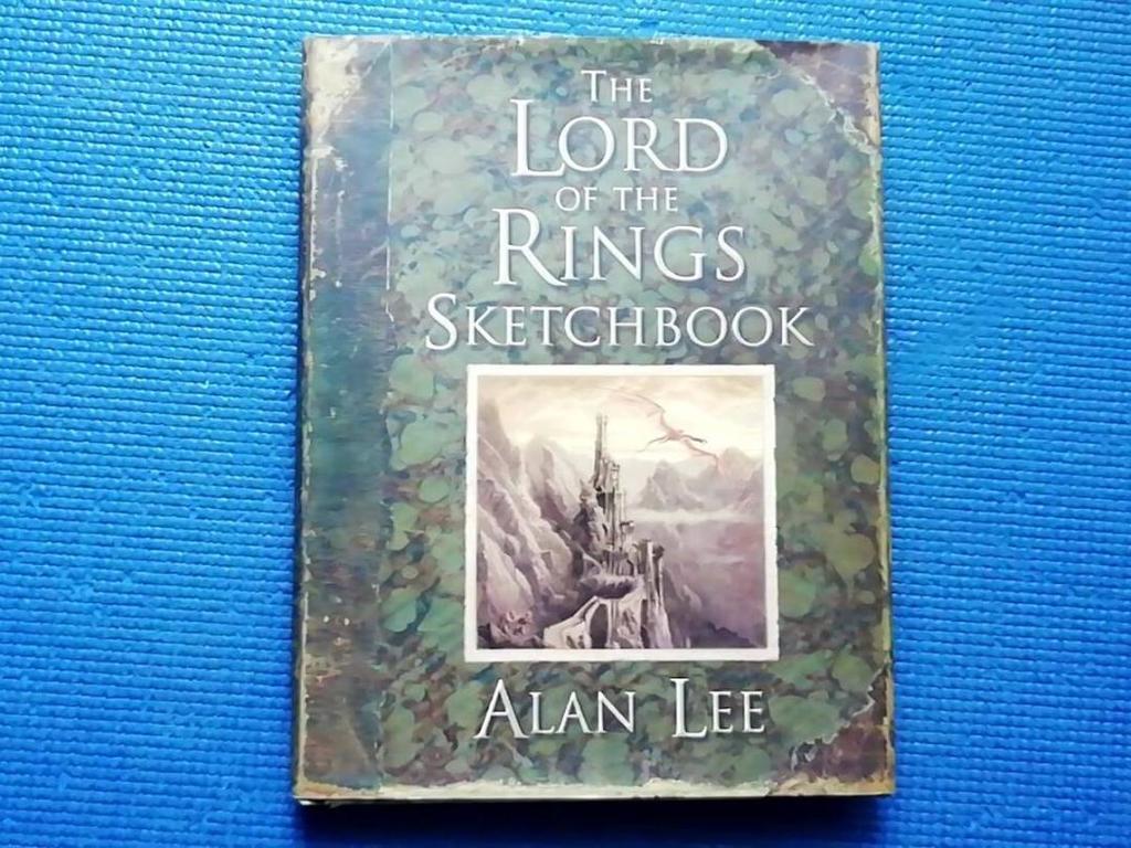 [USED] Lord of the Rings Sketchbook by Alan Lee, Illustration Collection