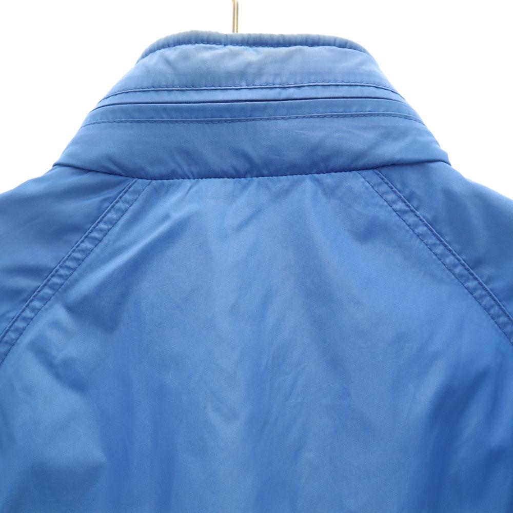 EDDIE BAUER 80s Vintage Black Tag Nylon Jacket L Blue Windbreaker Men's Used
