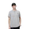 Li Ning Plain Casual Short Sleeve Polo Shirt Men Tops Floral-Gray APLU253-6