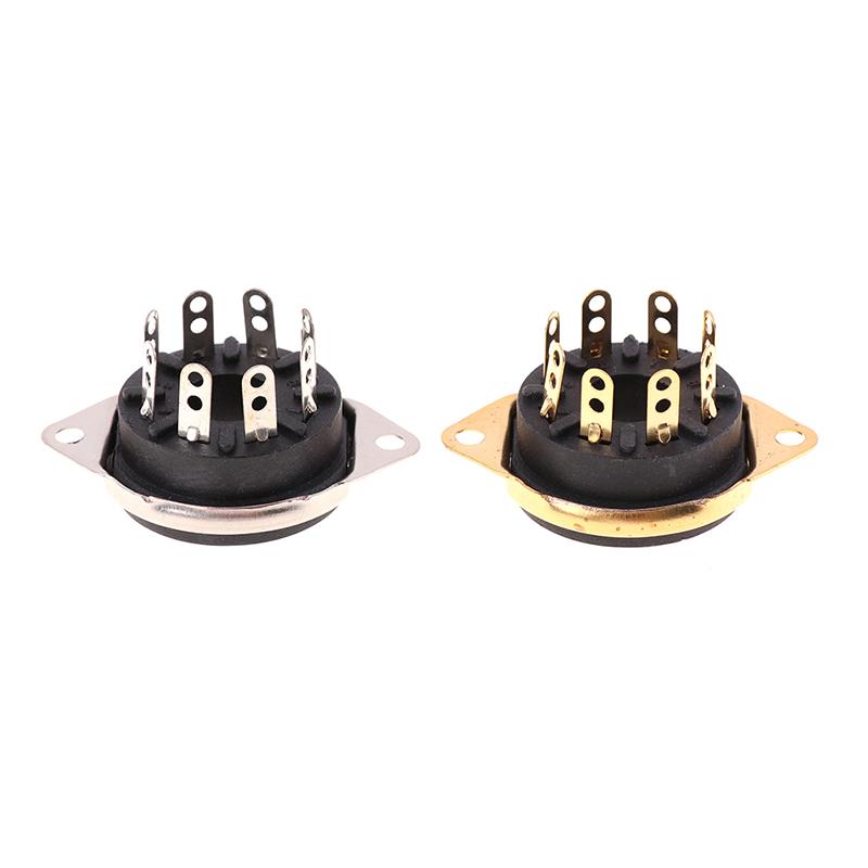 Chassis Mount 8Pin Bakelite Tube Socket Base For 6550B 6Ca7 El34 6L6 Kt88 Vintage Amp Diy