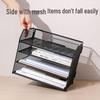 Deli 3-Tier Foldable Metal Desk File Organizer
