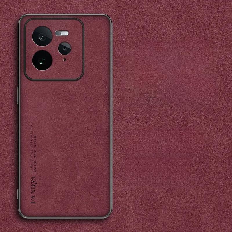 Για OPPO Realme GT 7 gt7 pro 6 NEO 7 6 5 Se find x8 ultra x8s Θήκη Μαλακή Δερμάτινη Πίσω Κάλυμμα Θήκη Για Realme GT 5 3 gt7 Pro κέλυφος
