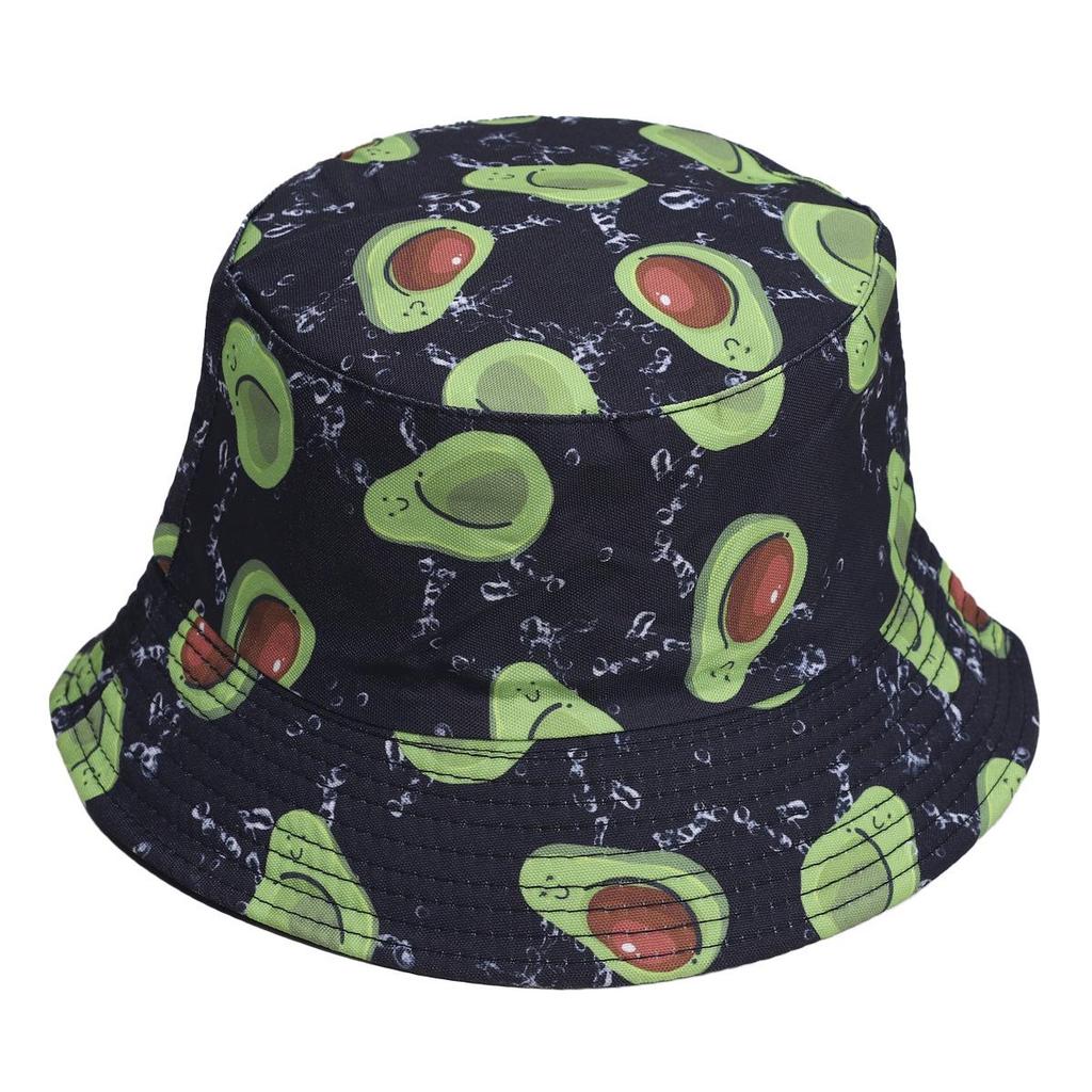 2026 Lemon Pattern Reversible Bucket Hat for Men & Women – Summer Sun Protection
