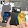 For Google Pixel 8 Pro PU Leather+TPU Anti-drop Cover Card Bag Phone Case Support Magnetic Car Mount