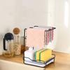 Wall Mounted Sponge Drainage Rack Black/White Drying Drain Rack Soap Sponge Holder  Kitchen